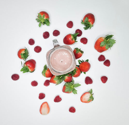 Jordbær & Hindbær Smoothie