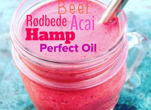 Rødbede & Appelsin Smoothie.