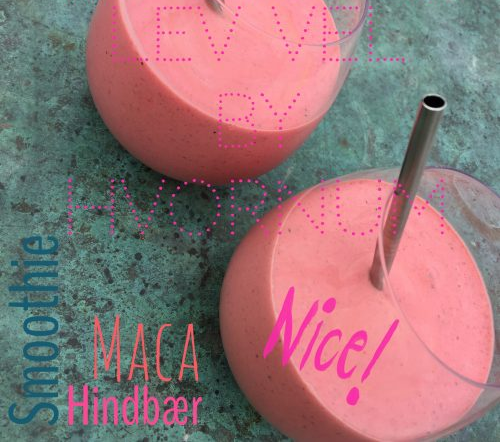 Hindbær smoothie