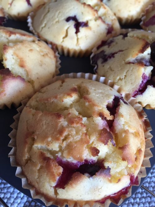 Glutenfri Blåbær & Citron muffin
