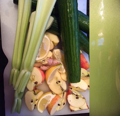 Bladselleri & Agurk juice