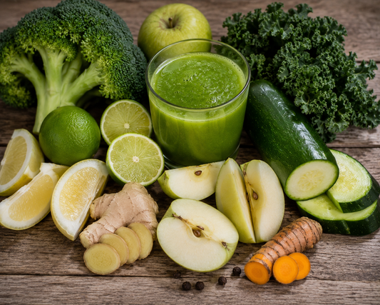 Broccoli & Æble juice