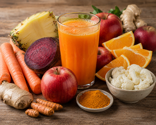 Ananas & Rødbede Juice