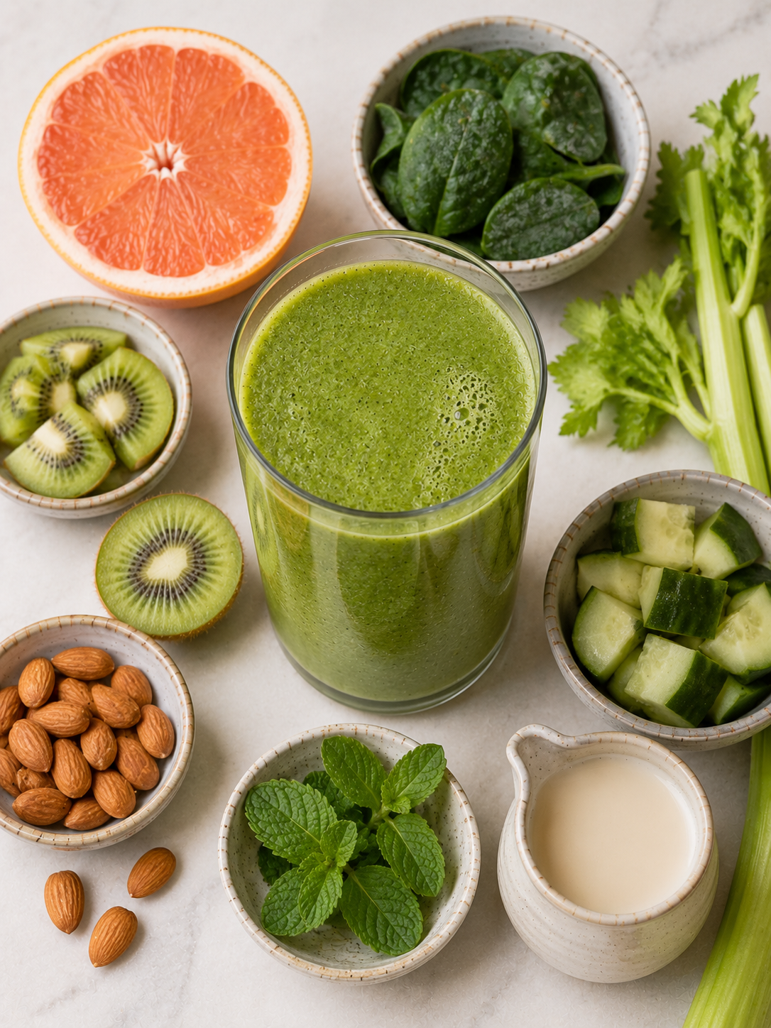 Grape & Bladselleri Smoothie