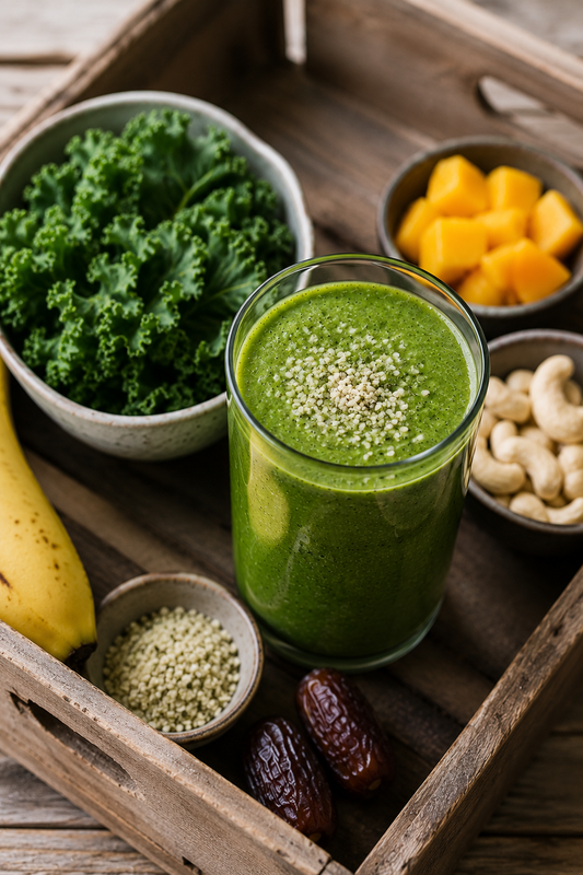 Grønkål & Hampefrø Smoothie