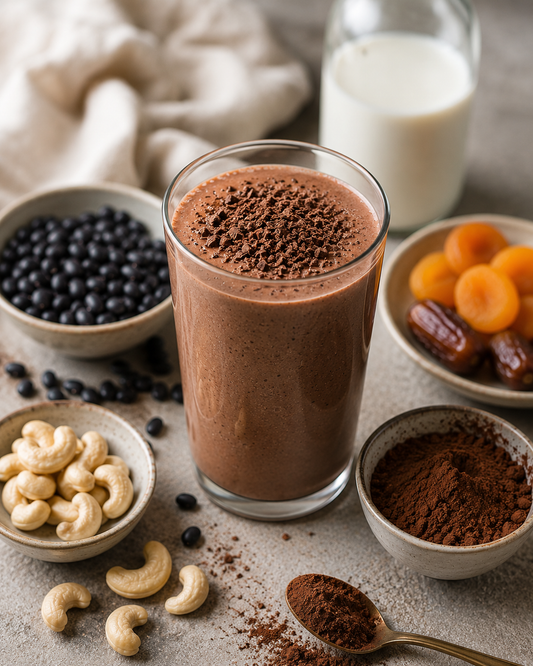 Kakao & Cashewnødder Smoothie