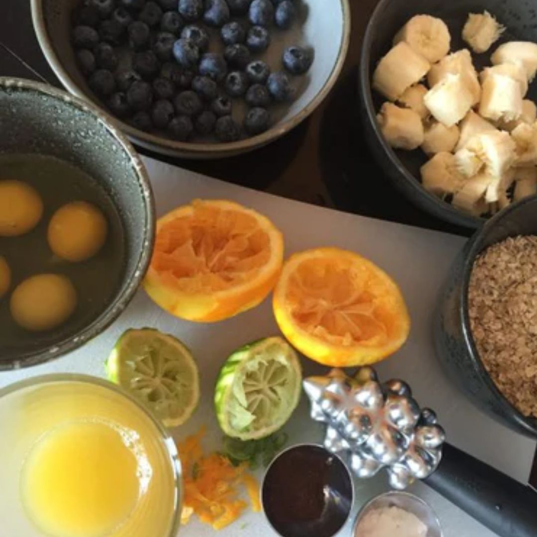 Blåbærpandekager - Sukkerfri & Glutenfri.