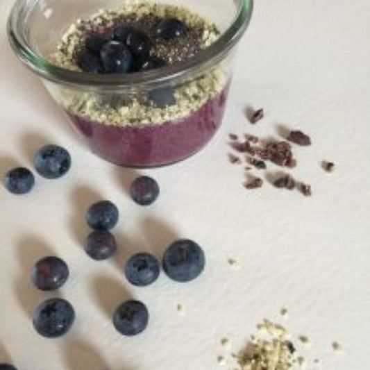 Blåbærsmoothie