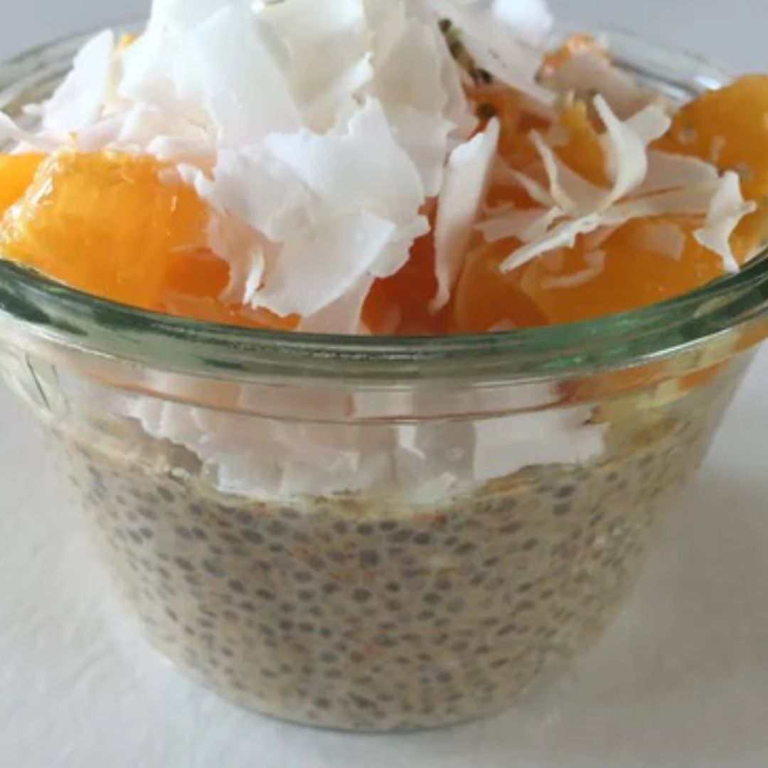 Chiagrød med hyben og havtorn