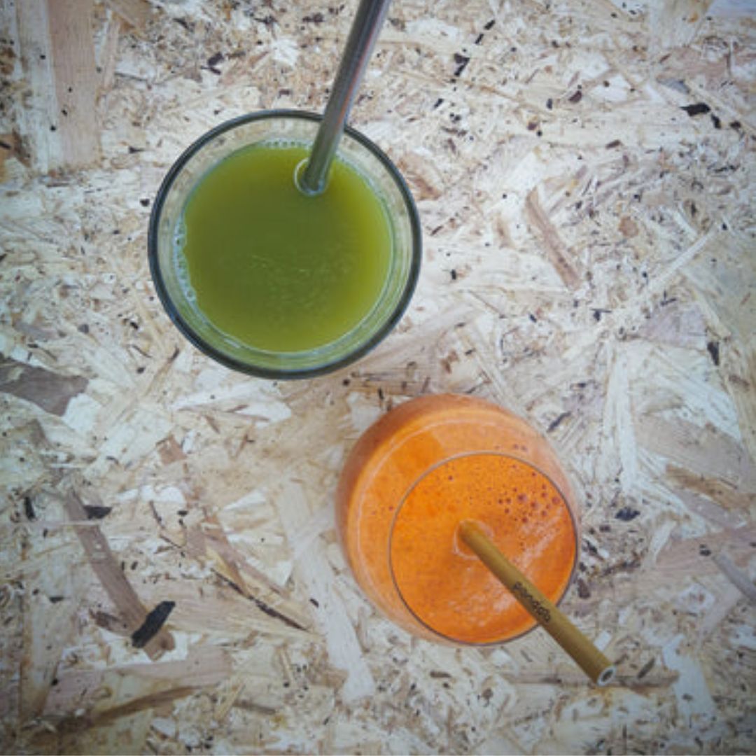 Citron & Gulerodsjuice.
