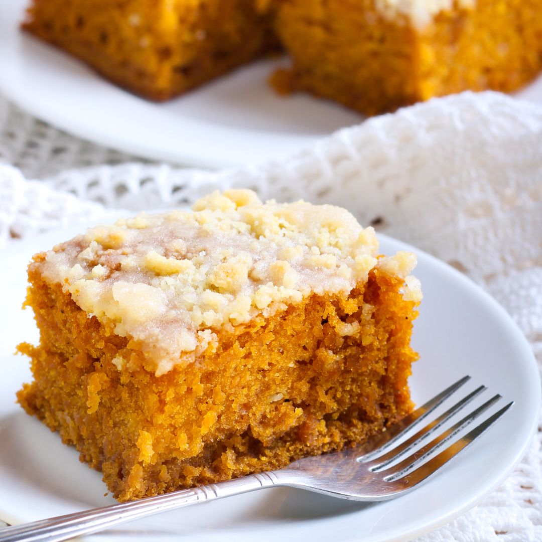 Glutenfri Krydderkage toppet med frisk citronglasur