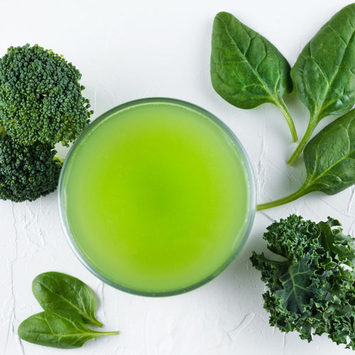 Grønkål og Spinat smoothie