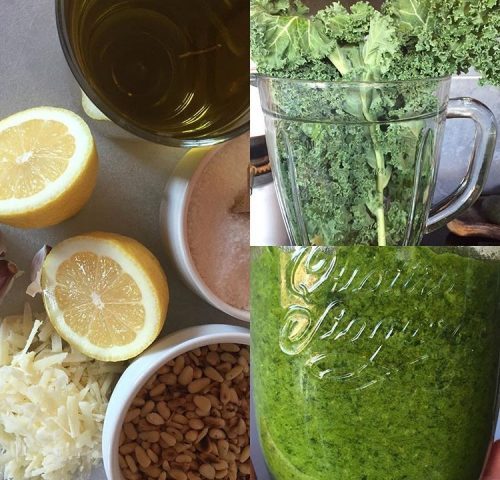 Vegansk Grønkålspesto