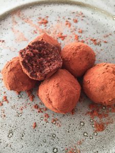 Glutenfri Hasselnøddekugler.