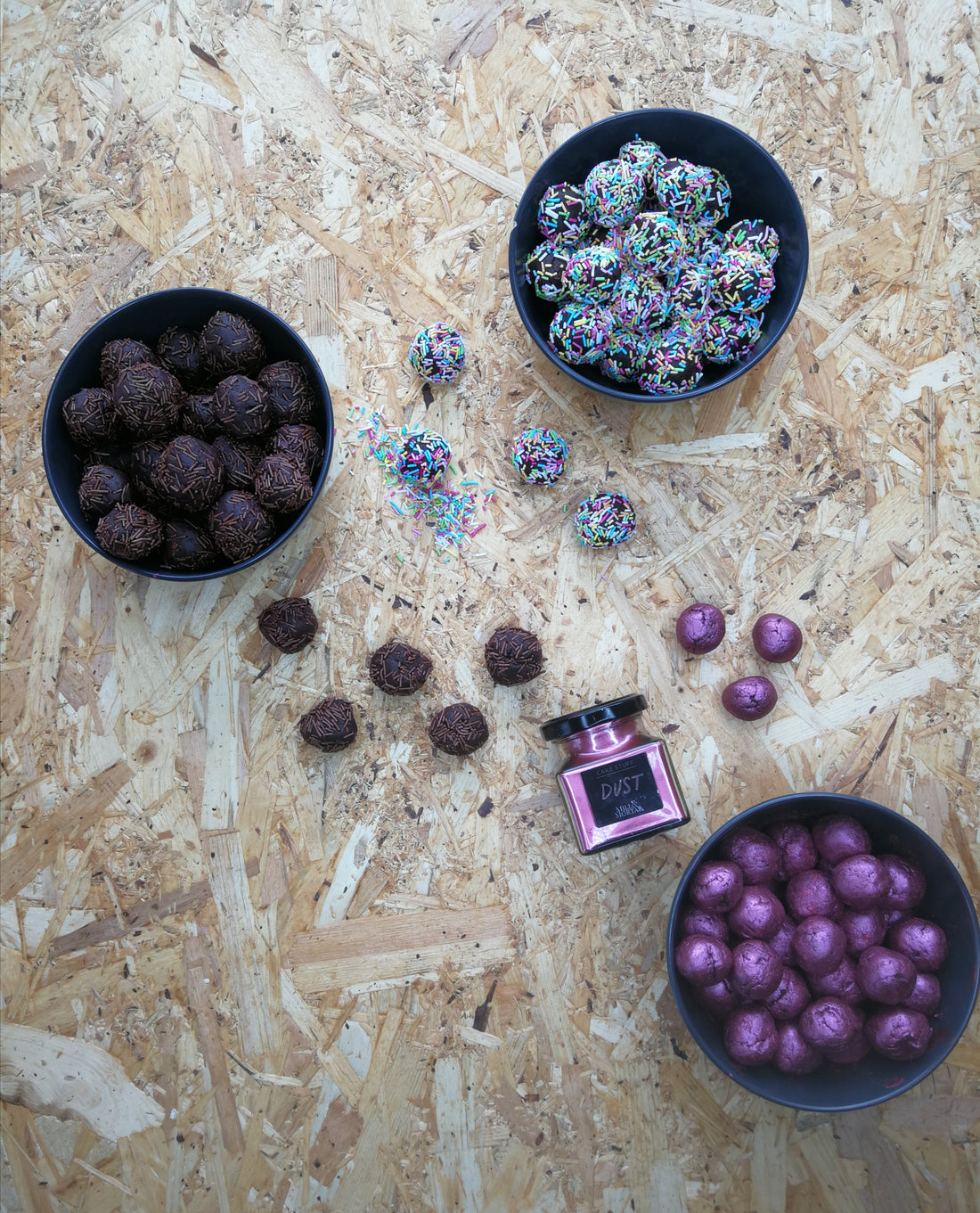 Romkugler - Vegan & Glutenfri