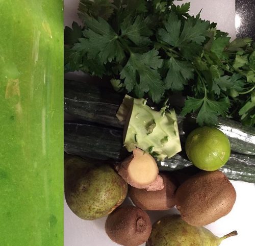 Persille & Kiwi juice