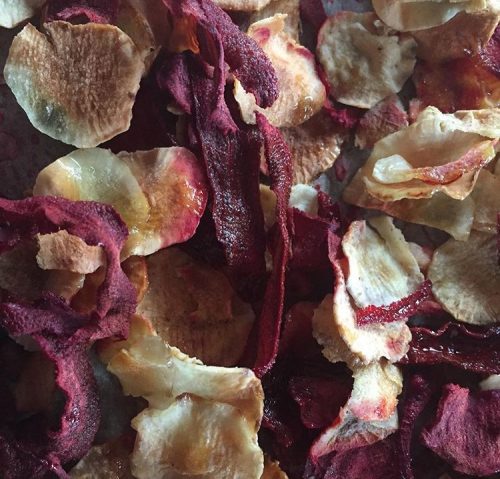 Rodfrugt chips