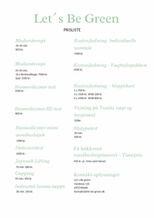 Prisliste