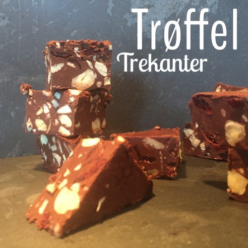 Trøffeltrekanter - Lækre trøffeltrekanter