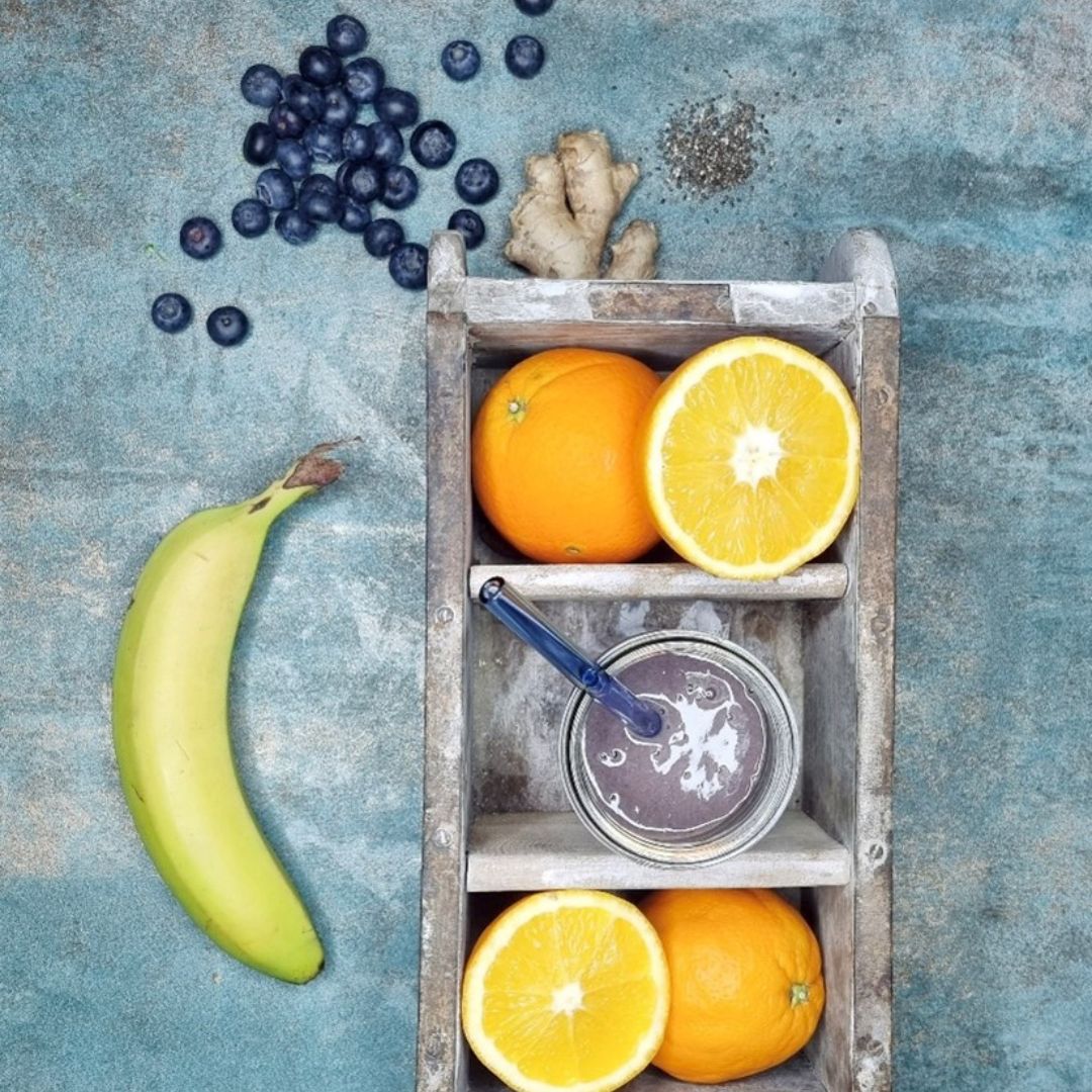 Blåbær & Banan Smoothie