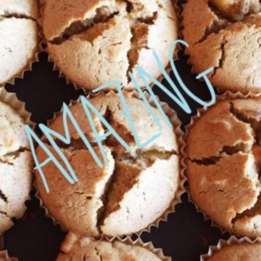 Kanel og æble muffins
