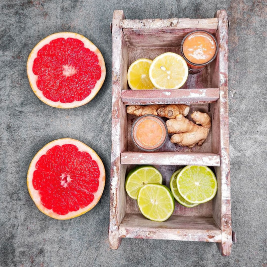 Grape og Ingegær shot.