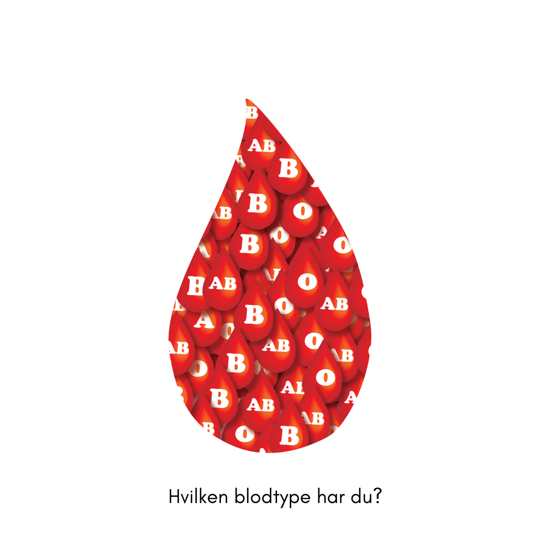 Hvilken blodtype har du?