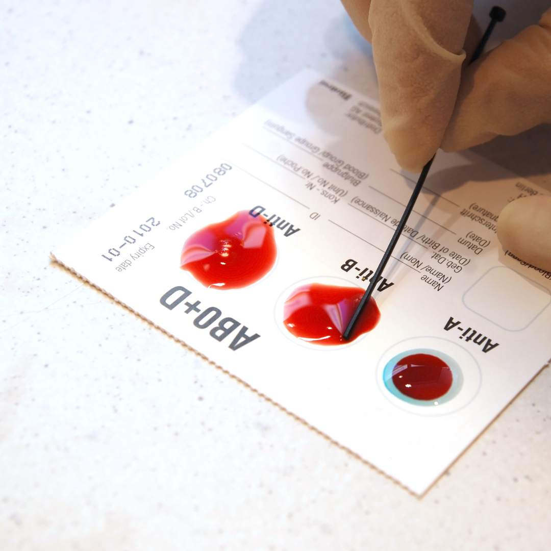 Eldontest - Blodtypetest