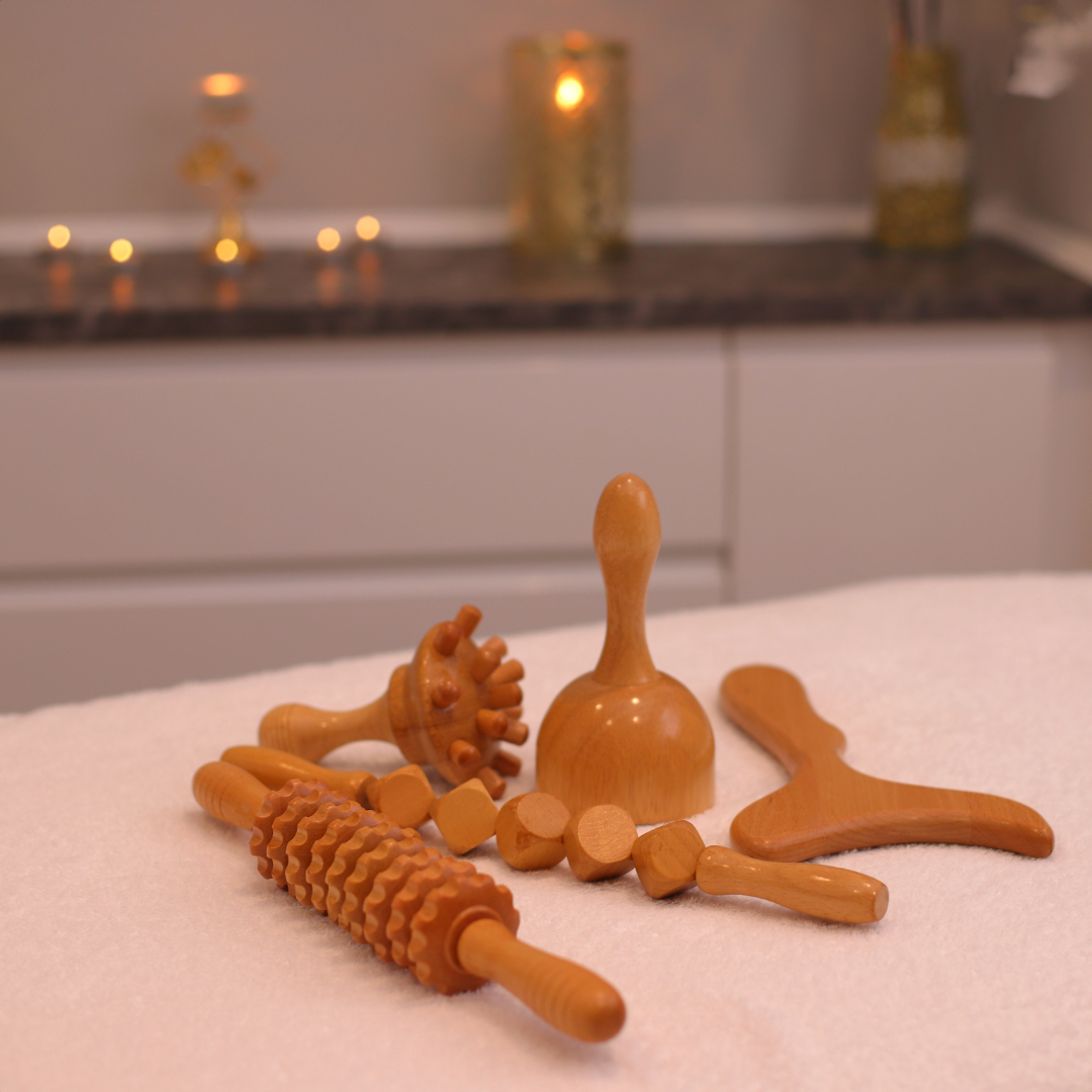 Maderoterapi - Lymfedrænage 1 Behandling.